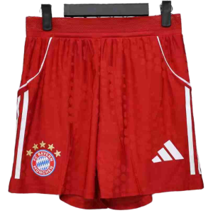 Casa Jugadores Pantalones Bayern Múnich 2025 2026 Rojo